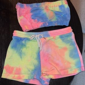 NEW Fashion Nova Tie Dye Set